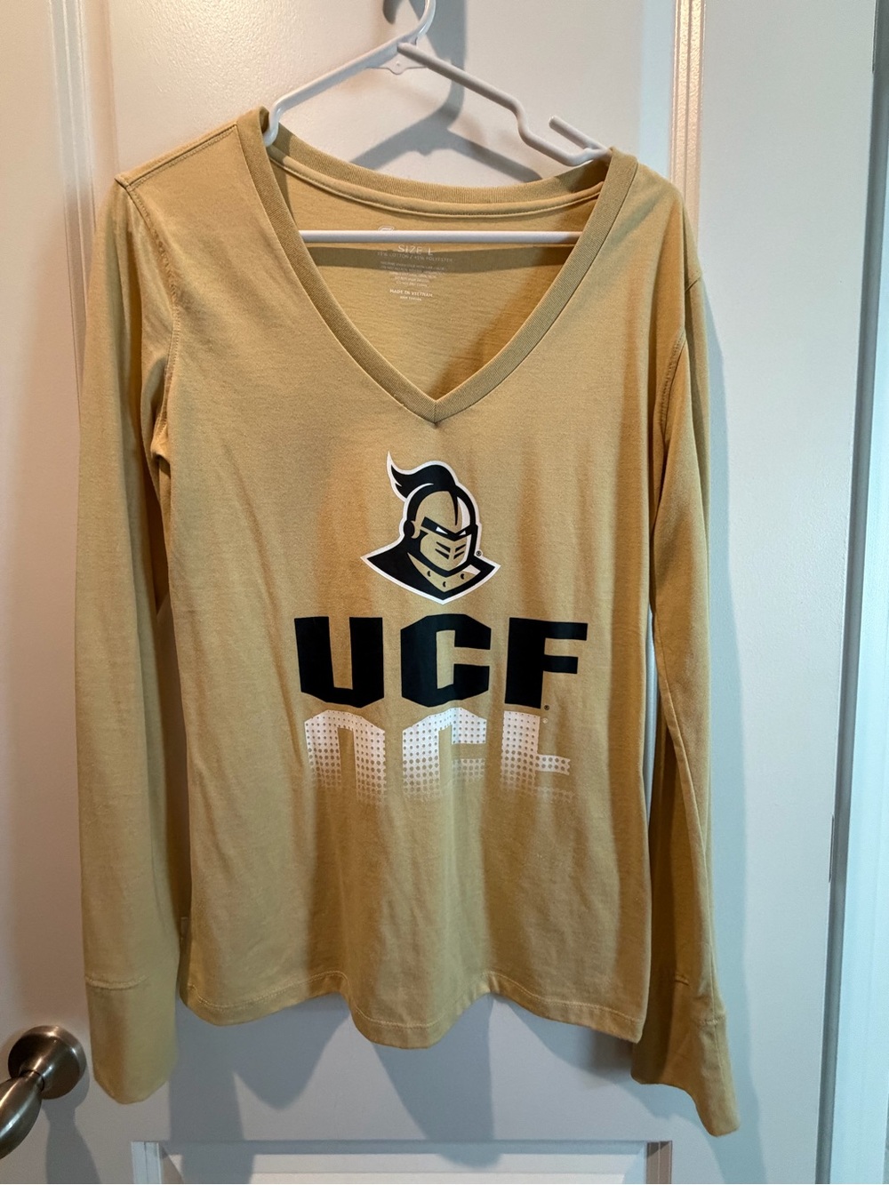 UCF V-Neck Long Sleeve